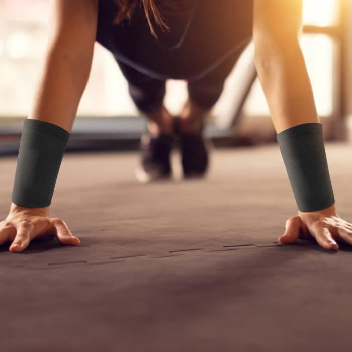 Bandage De Poignet Support Elastique 40cm Protège-poignet Sport Maintien Poignet Compression Réglable Respirant Bracelet De Basket Haltérophilie Tennis Badminton Tennis Fitness Gym Pour Homme Femme