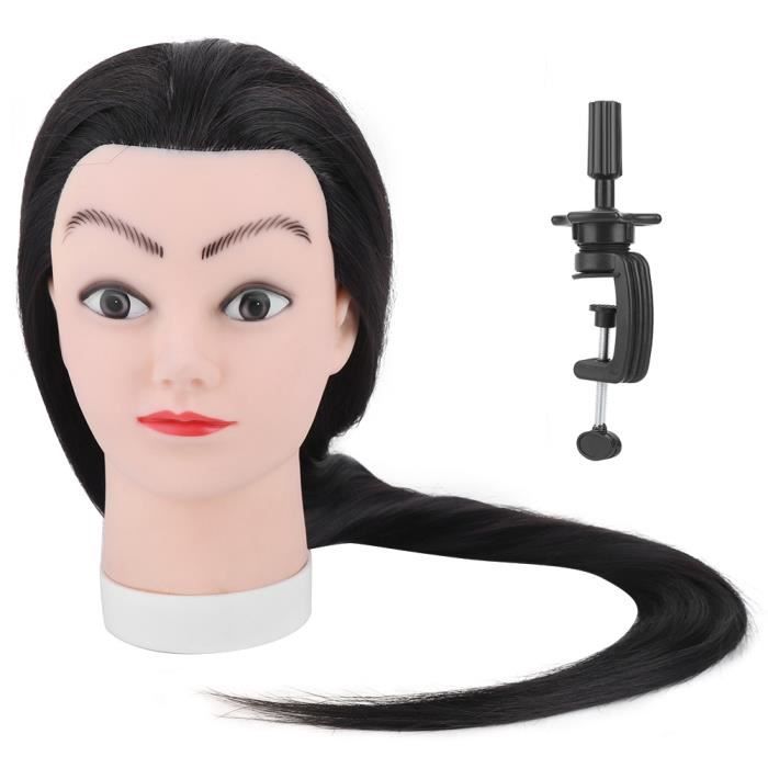 DeAO Tête De Poupée Coiffante – Set Complet Avec 52 Accessoires, Sèche-Cheveux, Maquillage – Jouet Créatif Dès 3 Ans