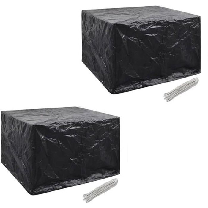 vidaXL Housses pour salon de jardin 2 pcs - vue 3