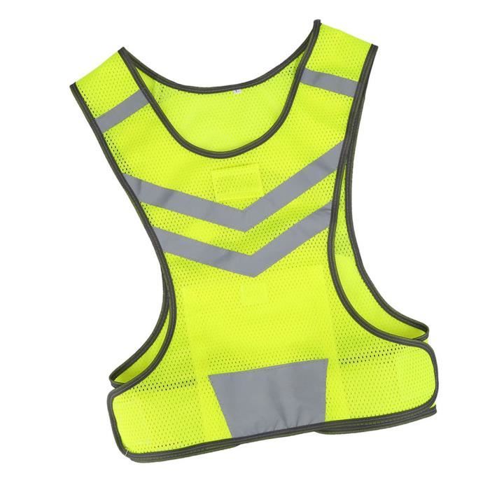 Vélo Réfléchissant Gilet, Sac À Dos LED Sans Fil Sécurité Tournant Signal  Lumière Pour Rouler Nuit Avertissement - Cdiscount Auto