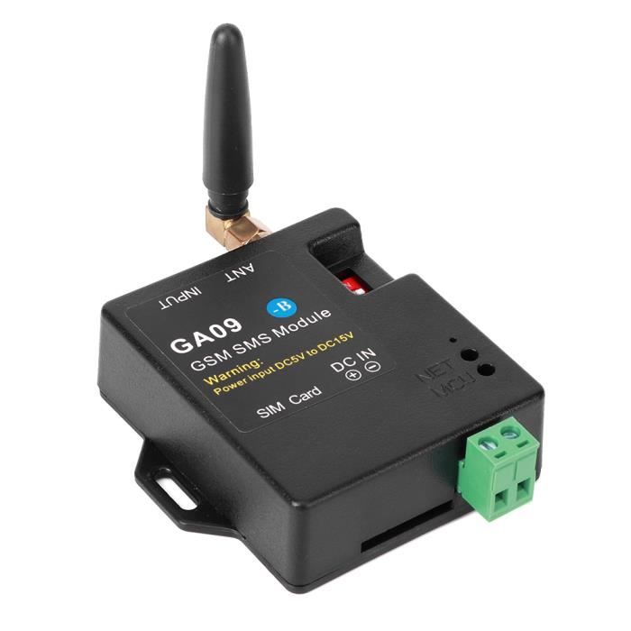 YOSOO Module d'alarme sans fil Alarme SMS 3G GSM 8 Canaux Mini Alarme ...