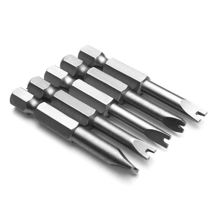 Set De 4 Embouts Tournevis Triangulaires 50mm - Tailles 1.8/2.0/2.3/2.7
