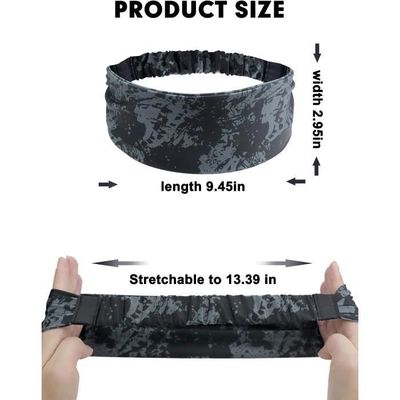 5 Serre-Têtes Sport AWUMBUK - Bandeaux Homme Absorbants Anti-Transpiration - UV Protection