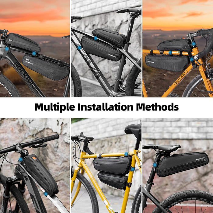 Guidon Cadre Velo Leger Rockbros Vtc Guidon Haut ROCKBROS Sacoche