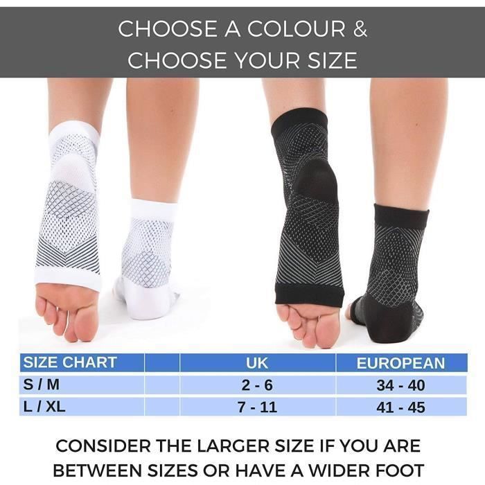 Paire De Supports Plantaires Noir Et Rouge Pour Fasciite Plantaire - En Nylon, Soulage La Douleur De La Voûte
