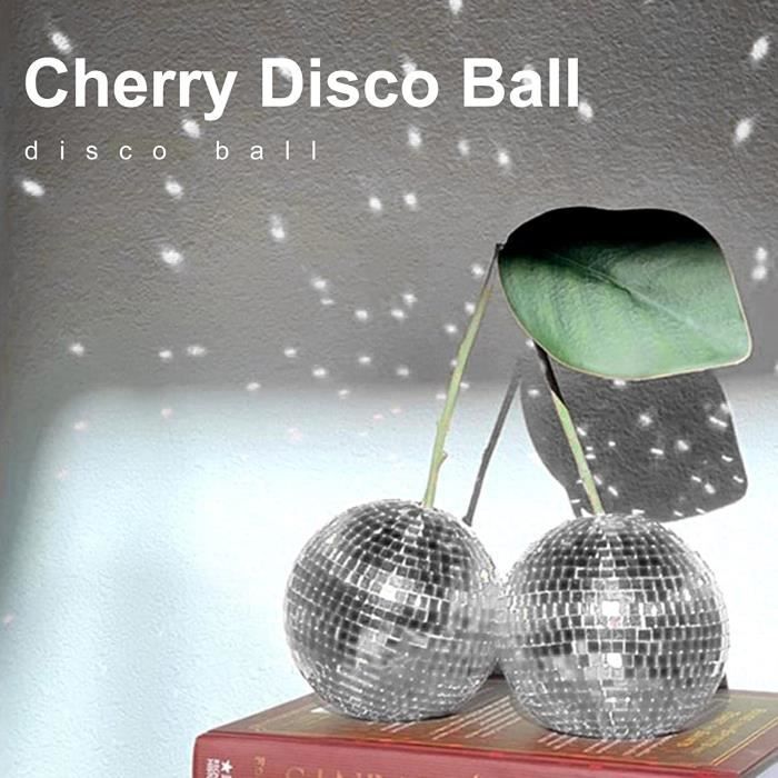 Achat Doubles boules à facettes disco fête pas cher