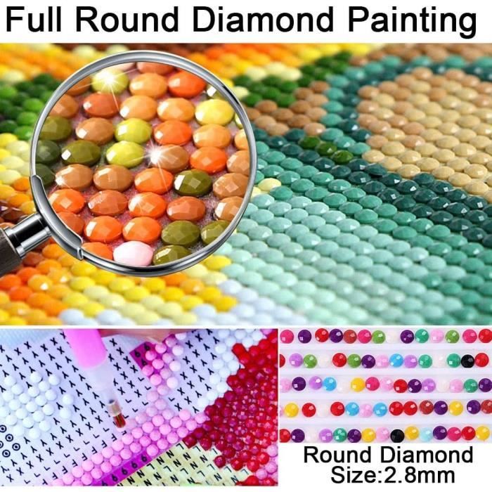 Kit Peinture Diamant Cartes De Noël – 6 Cartes DIY Avec Enveloppes, Loisir Créatif Pour Petits Et Grands