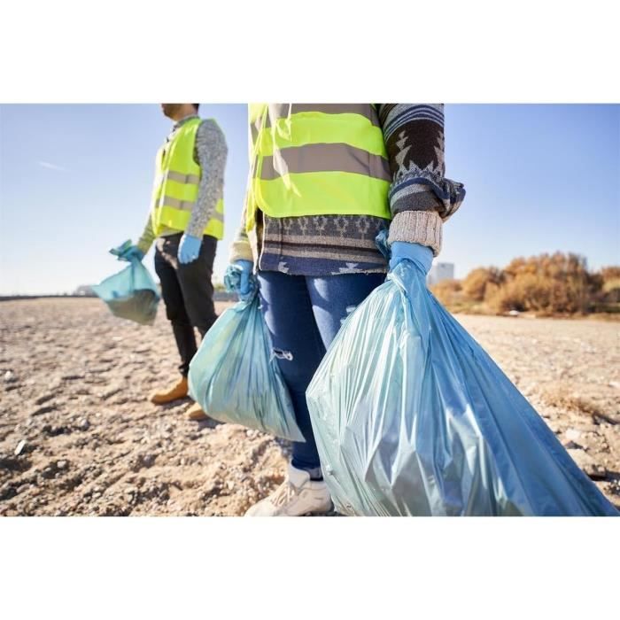 Lot De 100 Sacs Poubelles Transparent | Poubelles De Tri Sélectif