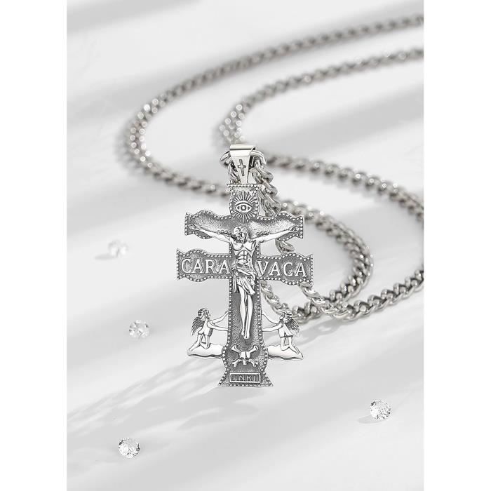 Pendentif Croix En Argent Sterling 925 Avec Zircone - Breloque Pour Bracelet Ou Collier, Bijou Religieux, Cadeau Pour Femme Ou Homme - 11