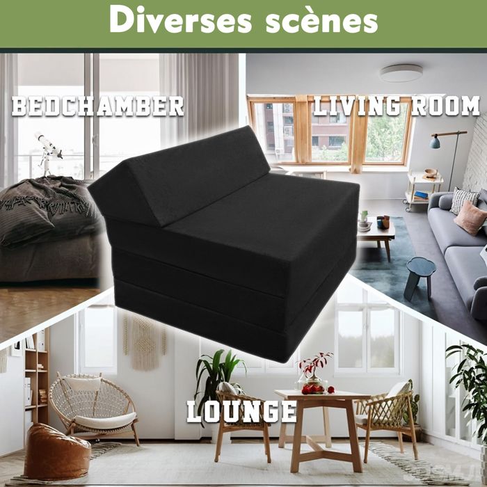 Matelas pliable matelassé épaisseur 6 | LA PLACE