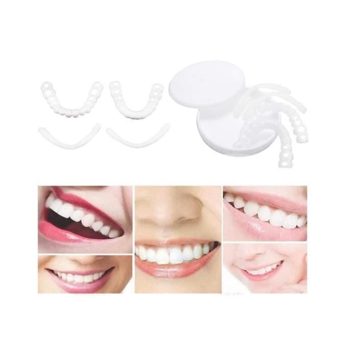 Dentier Cosmétique / Facettes Dentaires En Silicone - Pour Un Sourire Parfait Instantané, Neuf