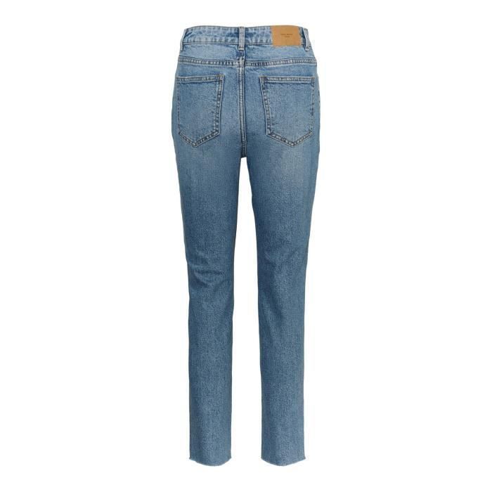 Jeans Femme Vero Moda vmbrenda Taille Haute Coupe Droite