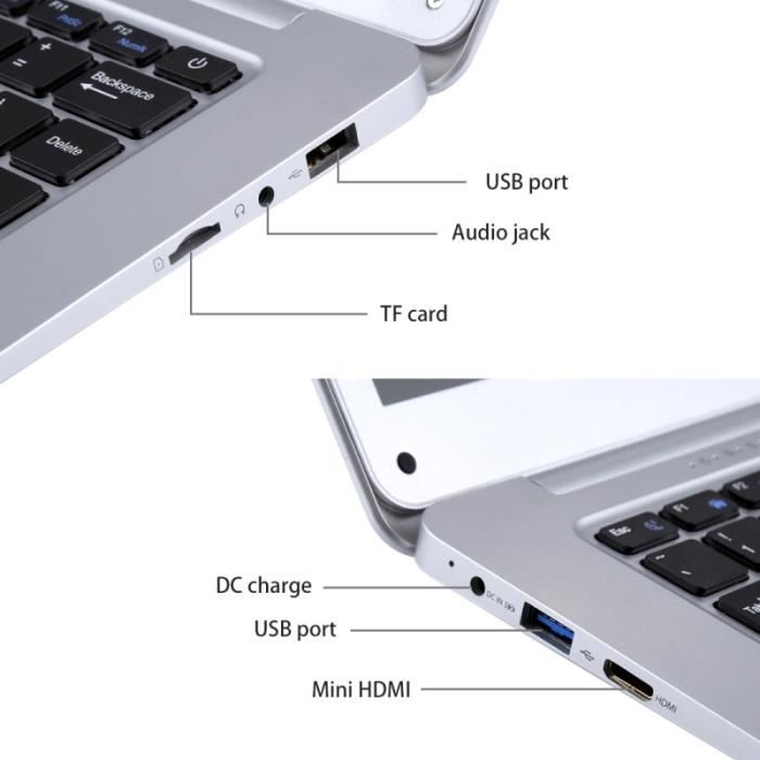 Ultrabook Windows Ordinateur Portable 14.1 Pouces2