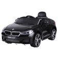 BMW X6 GT Voiture Electrique pour Enfant (2 x 25W) Noir, 106 x 64 x 51 cm - Marche avant et arrière, Phares fonctionnels, Musique,-3