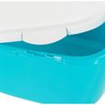 TRIXIE Maison de toilette Vico Easy Clean - Bac à litière chat 40 × 40 × 56 cm-3