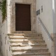 UISEBRT Contre le Rampe Escalier avec support mural et embouts pour intérieur & extérieur parapet(Argent, 150cm)-3