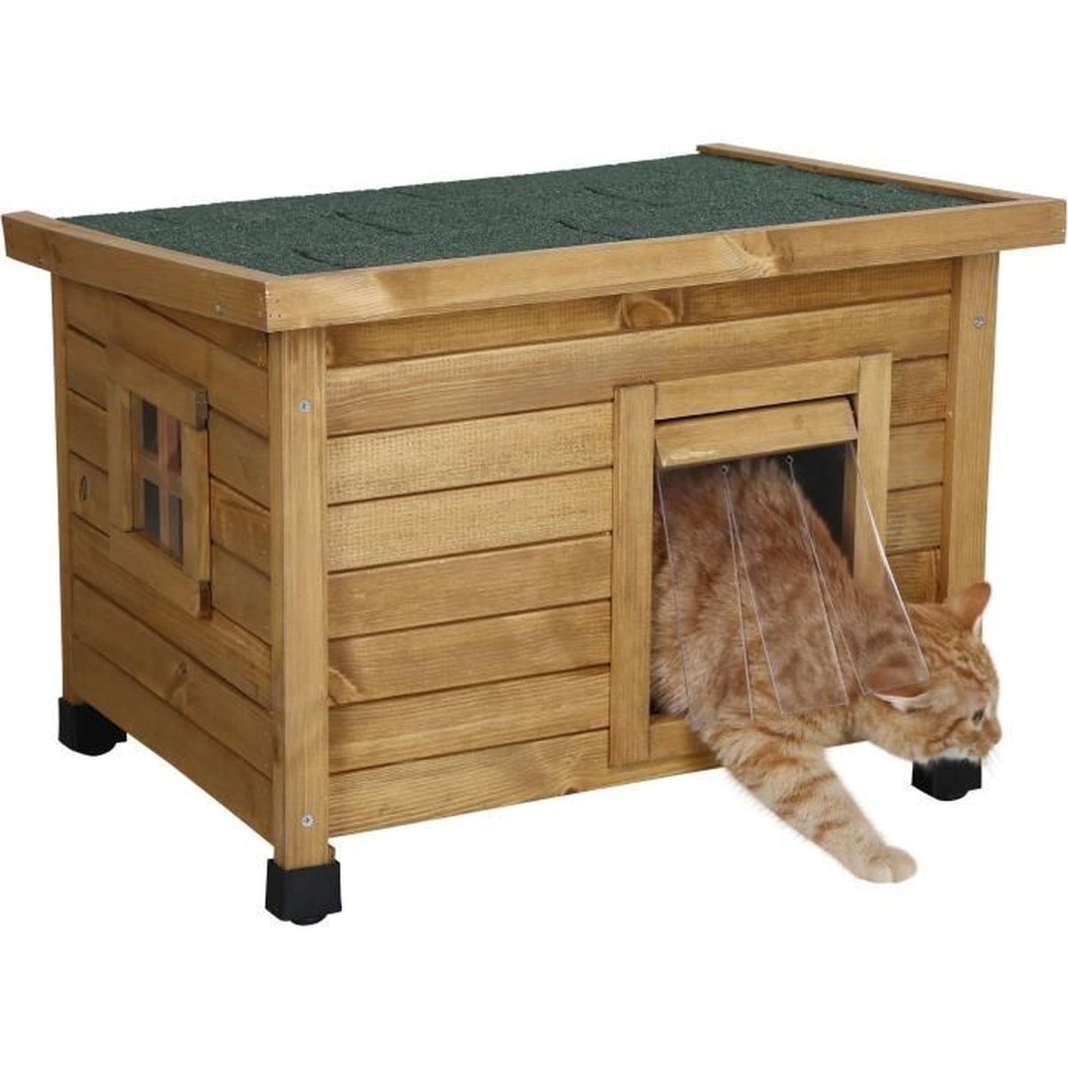 Maison Pour Chat Rustica 57x42x45cm Cdiscount Maison Pour Chat Rustica 57x42x45cm Cdiscount