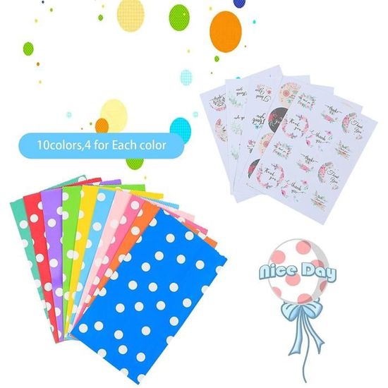 Baby Shower 40pcs Sacs Cadeaux pour Bonbon Biscuit Chocolat,Sac-cadeau à cordon Anniversaire Anniversaire. Ensemble de sacs-cadeaux de bonbons,Sacs à biscuits,Pour mariage Baby Shower 40pcs Sacs Cadeaux pour Bonbon Biscuit Chocolat,Sac-cadeau à cordon Anniversaire Anniversaire. Ensemble de sacs-cadeaux de bonbons,Sacs à biscuits,Pour mariage