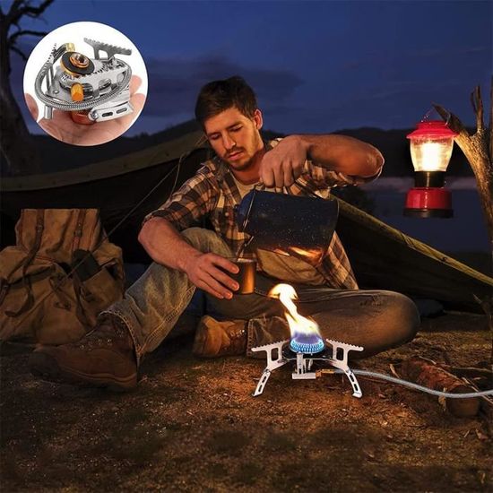 Mini Rechaud Camping Gaz Pliable