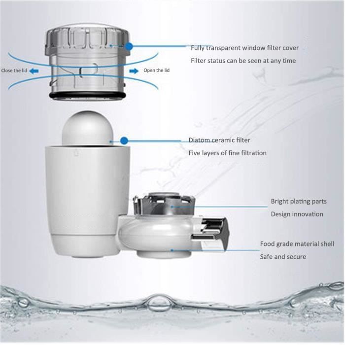 Purificateur d'eau pour filtration d'eau domestique