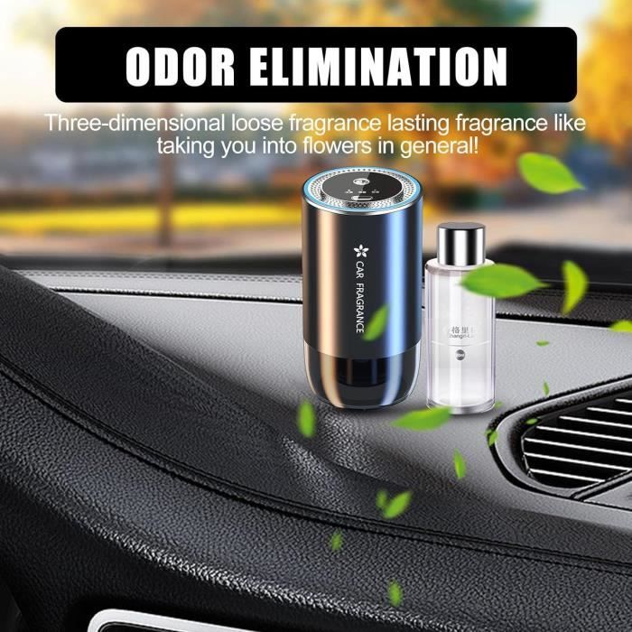 Diffuseur d'huiles essentielles pour voiture | Diffuseur d'air intelligent  pour voiture, aromathérapie rechargeable avec 50 ml, diffuseur parfum