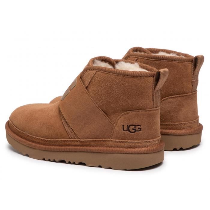 Bottines gar on UGG K Neumel 2 Graphic Beige Daim Nubuck A