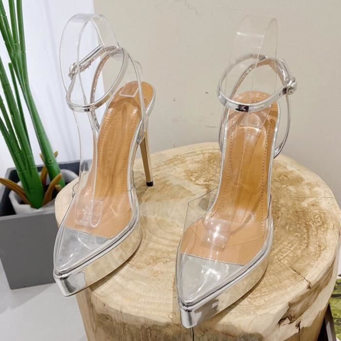 Chaussure pvc store transparent