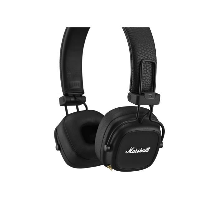 MARSHALL Casque audio Bluetooth et filaire - Major IV - Noir pas