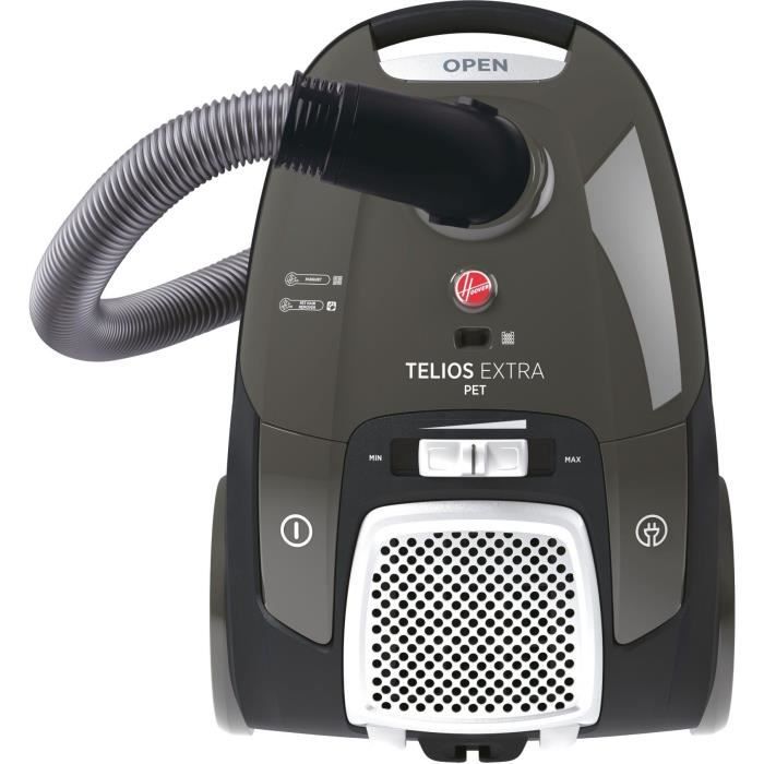 Aspirateur Hoover Telios Extra Lite - 69dB, Sac 3.5L, Filtre EPA12, Brosse Parquet