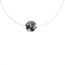 COLLIER Boule SHAMBALLA Sur Fil NYLON de peche LONGUEUR /& Couleur au CHOIX