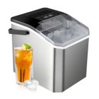 PRUMYA Machine à glaçons, 9 glaçons en 6 minutes, petite machine à glaçons autonettoyante, 2 tailles de glaçons, bar café cuisine bureau