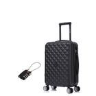 CELIMS FRANCE Valise Cabine 55x35x25cm | Valise CELIMS | ABS | Cadenas | 4 Roues 360 | Noir