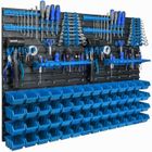 Boîtes de rangement - BOTLE - Set de 56 - Plastique - 80x115x60 mm