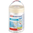 TESA Ruban de masquage + Easy Cover Universel M, (bâche + ruban de masquage) 25m x 550mm