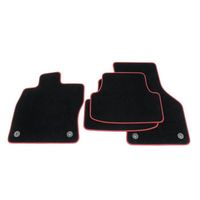 Edition GTI tapis de sol de voitures adapté pour Seat Leon III 5F année 2012-