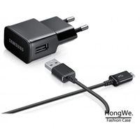 HLMonkey® Galaxy S5 Mini Chargeur SAMSUNG Adaptateur secteur et cable DATA Noir Micro USB