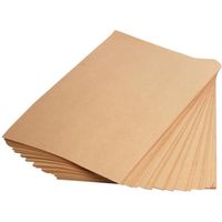 Feuilles papier épais Kraft A4 - 10 feuilles