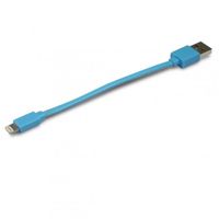 METRONIC Câble USB pour iPhone iPad 0,15 m - bleu pops cable - 471045