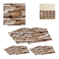 30x Panneaux muraux effet bois vintage - 10037045-0