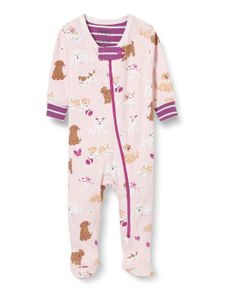 GIGOTEUSE - TURBULETTE  Gigoteuse - douillette - turbulette Hatley - F21FPI202 - Organic Cotton Footed Sleepsuit Pantoufles Bambins Bebe Fille
