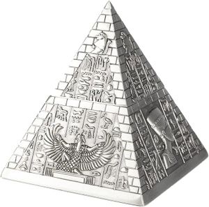 TIRELIRE Coffre Pyramide Égyptienne en Acier - Cachète Secr