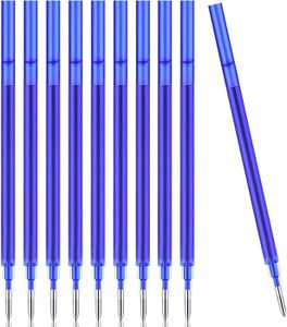 Recharge Stylo Effaçable à Chaud 100pcs - Pour Marquage Cuir, Tissu - Disparaît à 60°C - Idéal Couture