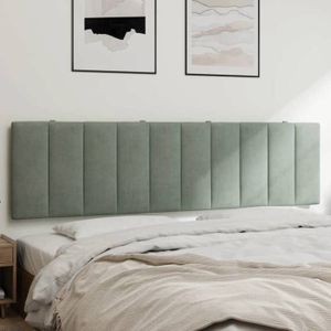 Lit Box Spring vidaXL avec Matelas Gris Clair 140x190 cm Velours 3339764 - Achat & prix