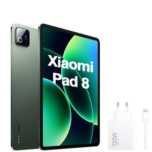 Xiaomi Pad 8 Vert pin 8 Go 128 Go Procesador Snapdragon® 8s Gen 4