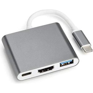 nonda Adaptateur USB Type C vers USB 3.0, Adaptateur Thunderbolt 3 vers USB  Aluminium avec Indicateur pour MacBook Pro 