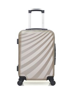 VALISE - BAGAGE WAVE PARIS - Valise Cabine ABS DANUBE 4 Roues  55 