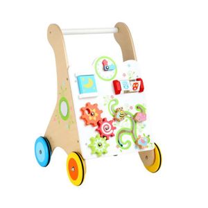 Chariot De Marche Bebe Bois Avec Frein Cdiscount