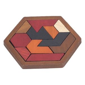 PUZZLE Mothinessto blocs de construction de puzzles hexag