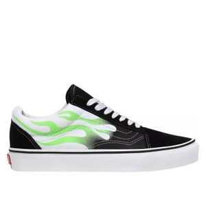 vans flammes carreaux