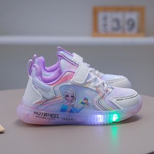 Lovelysi Unisex Enfants Garçon Fille LED Lumineuse avec des Ailes Chaussures Securité Mode 7 Couleurs Clignotants USB Rechargeable Mutilsport Shoes Sneaker 